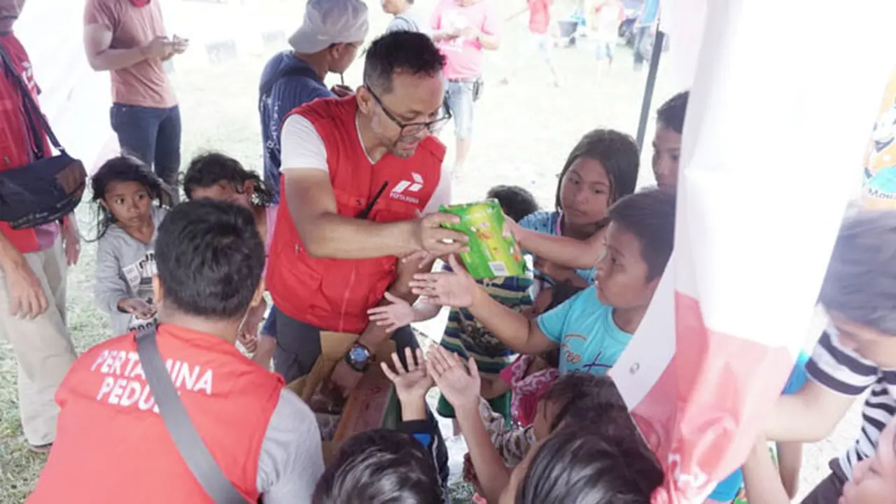 Posko Pertamina Peduli Sediakan Makanan Siap Santap dan Pengobatan Gratis