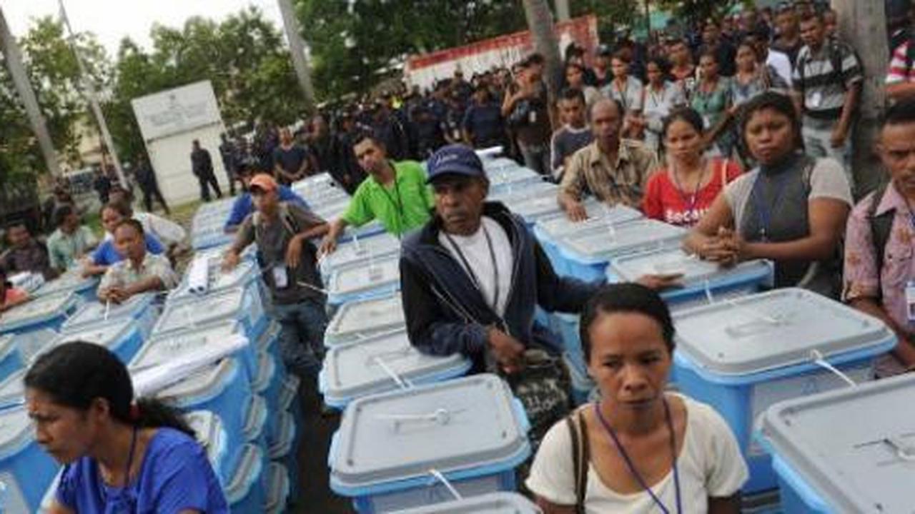 Warga Timor Leste baru datang satu jam setelah TPS dibuka