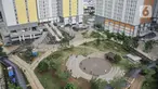 Pasien Covid-19 saat berolahraga di RSDC Wisma Atlet, Kemayoran, Jakarta, Senin (7/3/2022). Pemerintah menurunkan status PPKM menjadi level 2 untuk wilayah Jabodetabek dan Surabaya dikarenakan penurunan kasus konfirmasi harian dan juga rawat inap rumah sakit. (merdeka.com/Iqbal S. Nugroho)