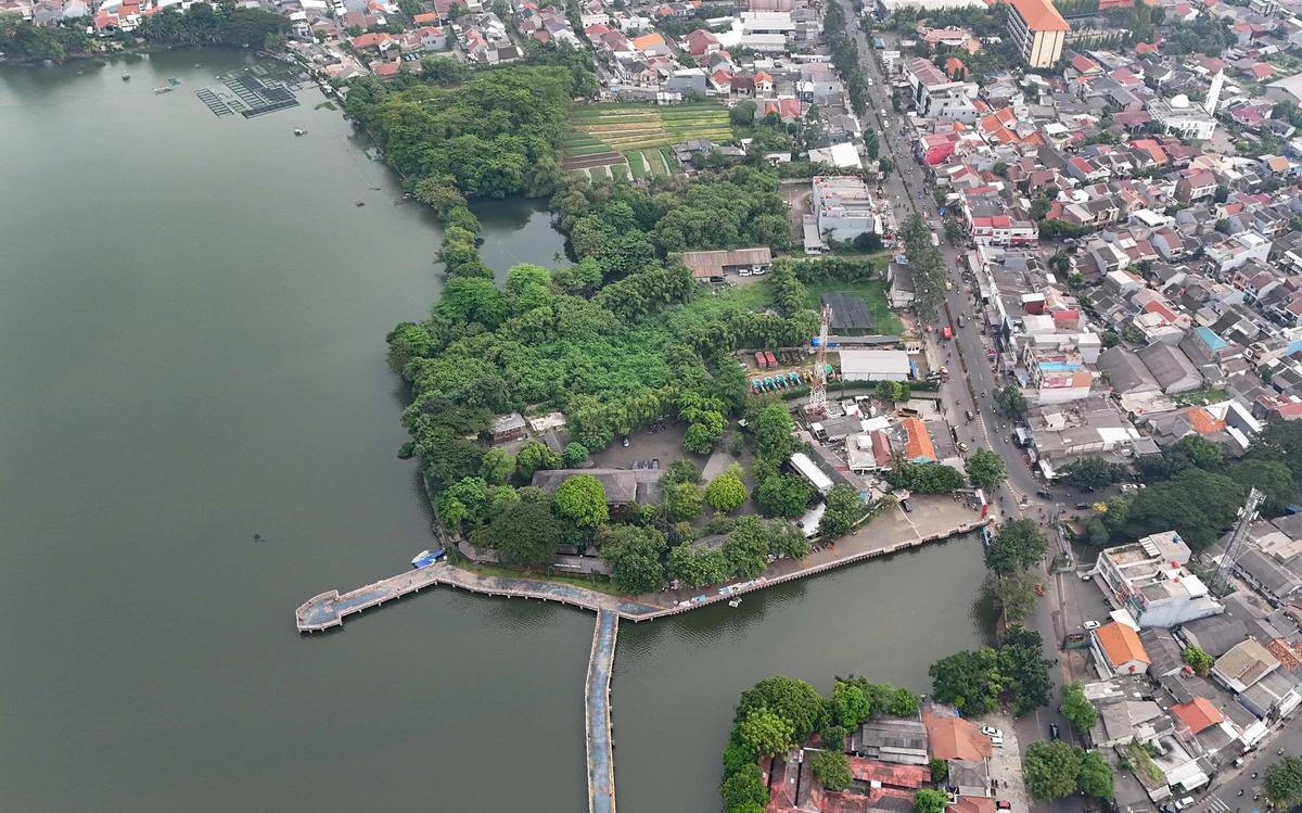 FOTO: Situ Cipondoh Hadirkan Fungsi Konservasi Air dan Wisata di Tengah Kota Tangerang