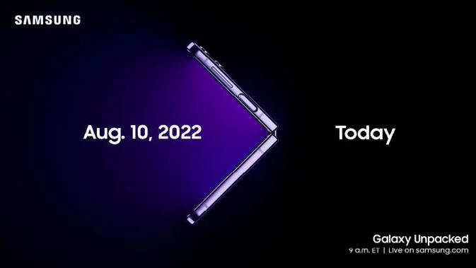 Samsung Galaxy Z Fold dan Z Flip akan Meluncur 10 Agustus 2022 di Samsung Galaxy Unpacked 2022? Dok: Samsung