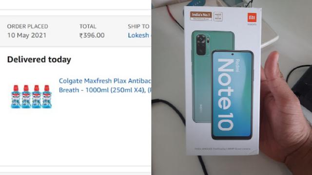 Beli Obat Kumur Lewat Online, Pria Ini Justru Menerima Redmi Note 10