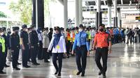 Pergerakan penumpang di bandara kelolaan PT Angkasa Pura II mulai meningkat pada periode Angkutan Lebaran 2022. Foto: AP II
