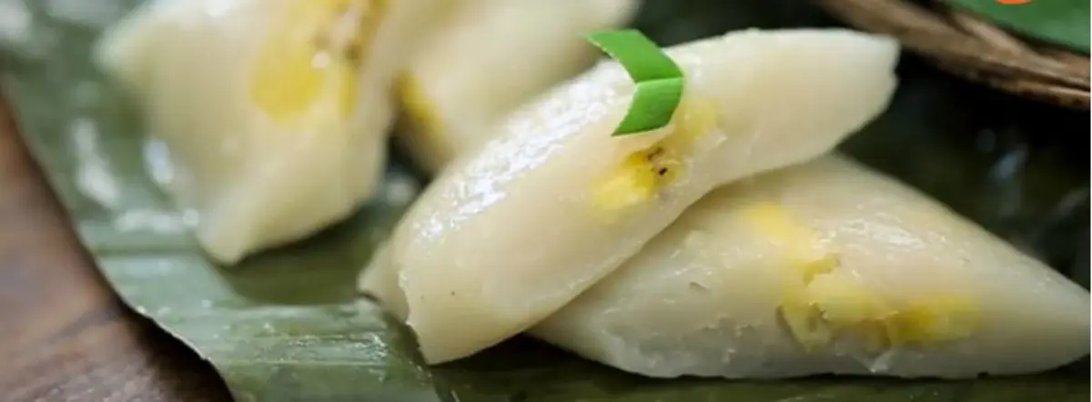 Kue Basah Nagasari yang selalu hadir dalam sebuah acara perayaan ini, bisa menjadi salah satu pilihan hidangan sanck saat lebaran.  (Foto: Kokiku Tv)