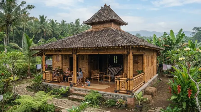 9 Model Rumah Desa dengan Atap Tinggi agar Terasa Sejuk, Cocok untuk Hunian Tropis