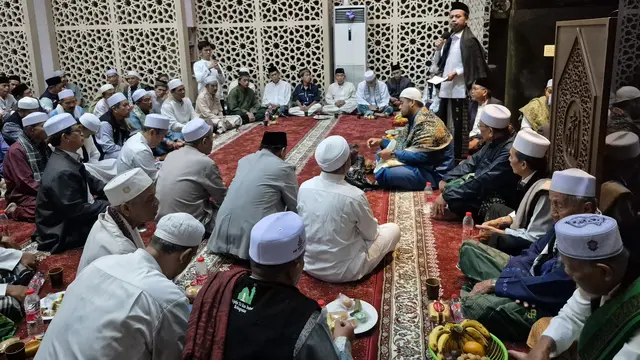 Dewan Pimpinan Pusat Baitul Muslimin Indonesia (DPP Bamusi) menggelar peluncuran terbatas atau soft launching Majelis Mega Zikir di Masjid Jami At-Taufiq, Lenteng Agung, Jakarta Selatan,