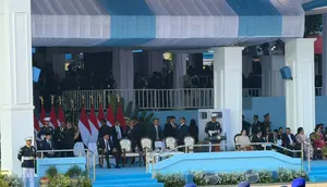 Jokowi hingga JK Hadiri Upacara HUT ke-80 Polri