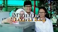 Sorak-sorai serta lagu lagu atas kemenangan pasangan Anies - Sandi versi hitung cepat menggelegar DKI Jakarta (Liputan 6 SCTV)