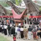 Rambu Solo, ritual kematian dalam masyarakat adat Tana Toraja. (dok. Istimewa/Liputan6.com)
