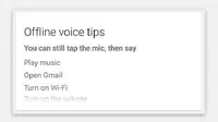 Tampilan Google Now versi offline (sumber : ubergizmo.com)