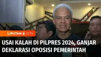 Setelah kalah di Pemilihan Presiden 2024, Ganjar Pranowo mendeklarasikan untuk menjadi oposisi dalam pemerintah.