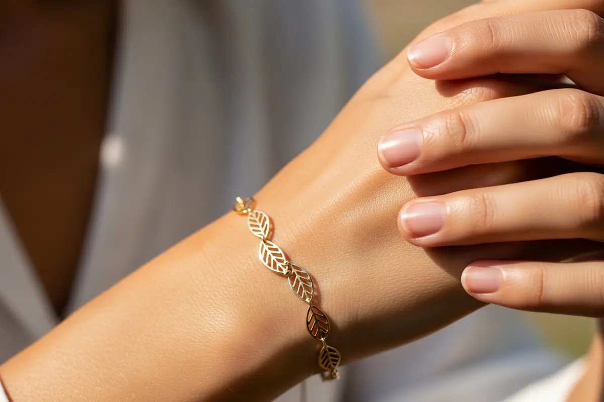 Model Gelang Emas Daun Terbaru/Gemini AI