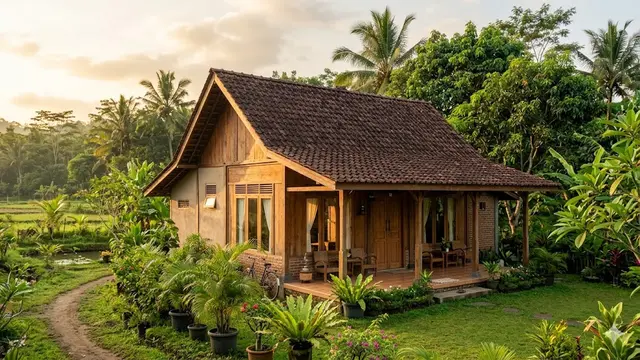 Model Rumah Sederhana di Desa