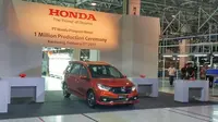 Honda Mobilio RS menandai produksi Honda ke-1 juta unit. (Septian/Liputan6.com)