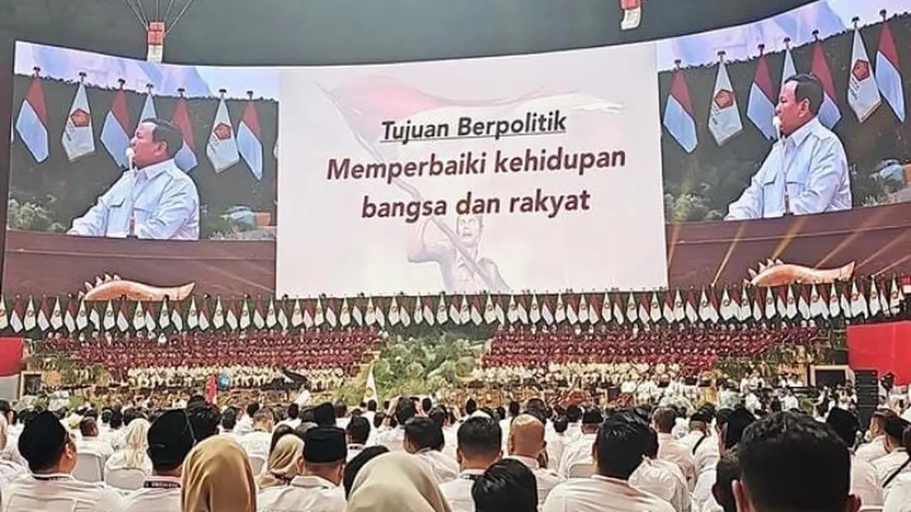 Rapat Pimpinan Nasional (Rapimnas) Gerindra di Indonesia Arena, Jakarta, 31 Agustus 2024 lalu (Istimewa)