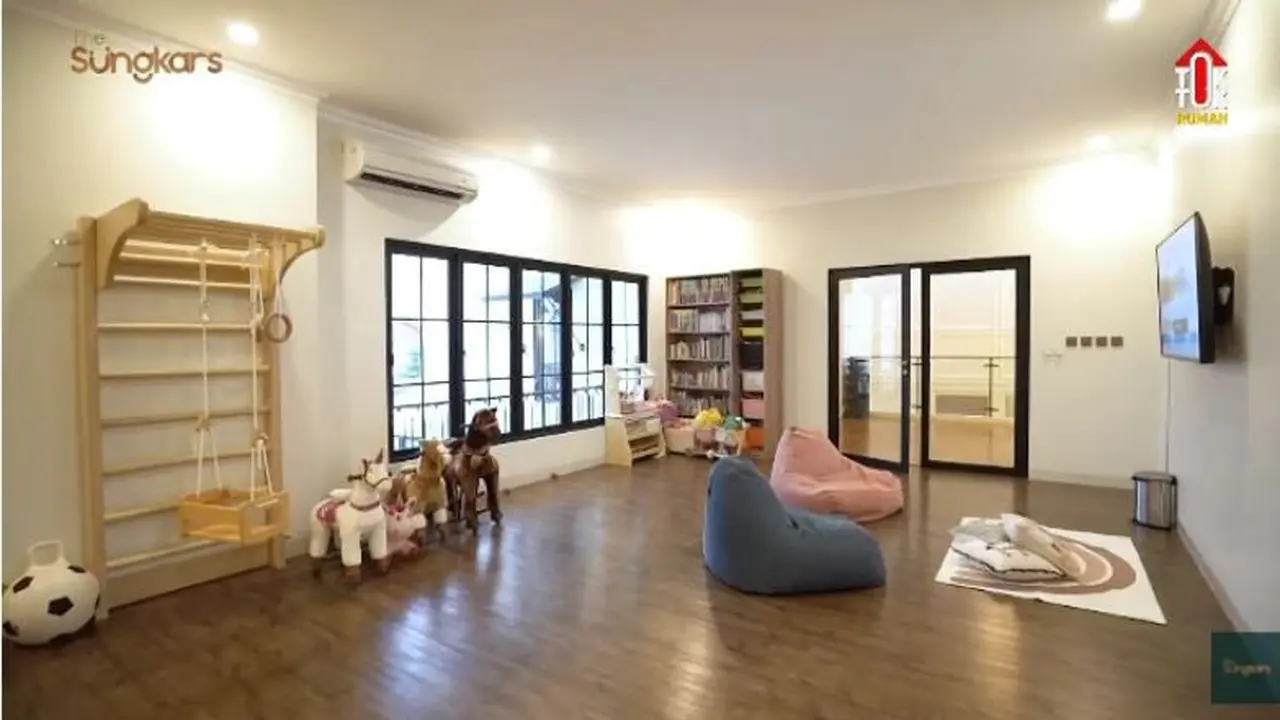 Ada Playground dan Perpustakaan di Kamar Anak Shireen Sungkar yang Baru Direnovasi
