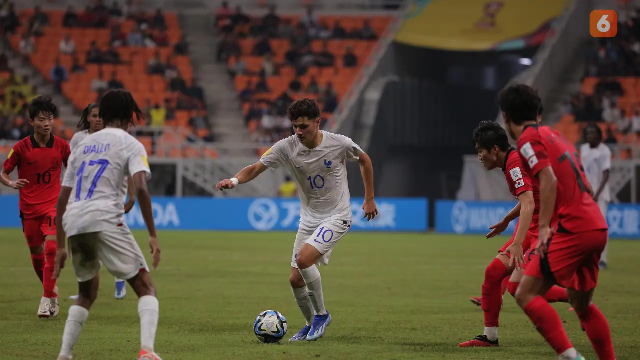 FOTO Prancis U-17 Vs Korsel U-17