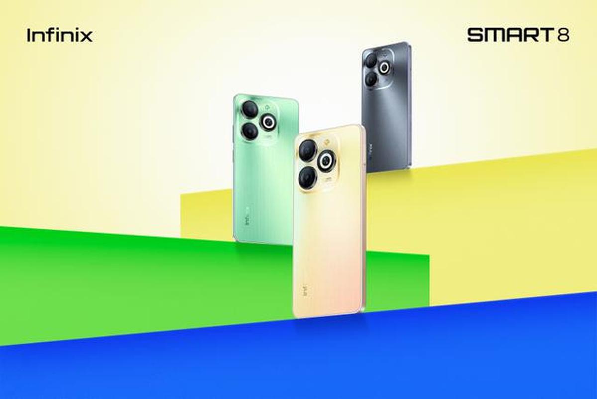 Infinix Smart 8, smartphone Rp 1 jutaan Infinix yang punya fitur Magic Ring mirip dengan Dynamic Island kepunyaan iPhone (Foto: Infinix)
