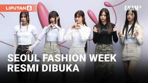 VIDEO: Seoul Fashion Week 2023 Dibuka, Sederet Bintang Hadir Termasuk Duta SFW Newjeans