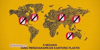 5 Negara Ini Mengharamkan Kantong Plastik