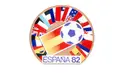 Logo Piala Dunia 1982 di Spanyol. Bola dan Bendera Spanyol menjadi pusat logo dengan aneka bendera peserta dibelakangnya (Istimewa).