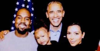 Donald Trump resmi dilantik menjadi Presiden Amerika ke-45, dan tugas Barack Obama selama delapan tahun selesai juga. Kim Kardashian, sebagai bentuk apresiasinya ia mengucapkan terima kasih lewat tulisan di situs miliknya. (doc.aceshowbiz.com)