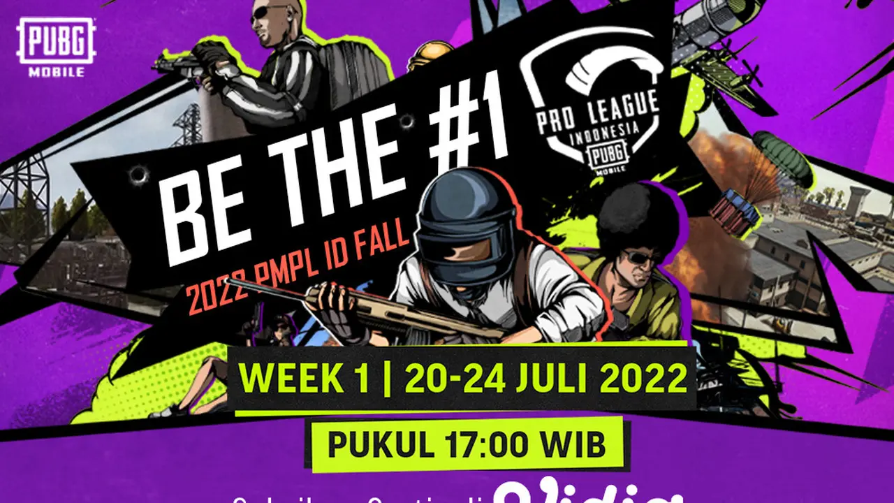 Saksikan Live Streaming PMPL ID Fall 2022 di Vidio, 20-24 Juli 2022