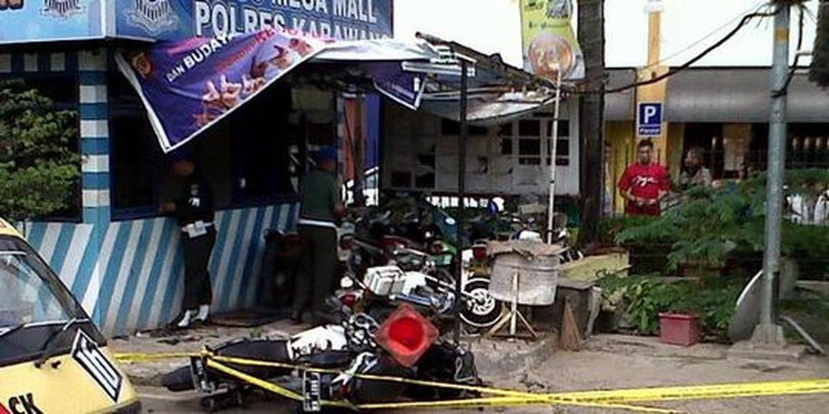 Tak terima ditegur, Polisi vs TNI bentrok di Karawang