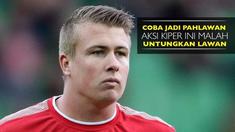 Video kiper Groningen, Sergio Padt yang gagal menyelamatkan timnya andai bola hasil sundulannya masuk ke gawang Excelsior.