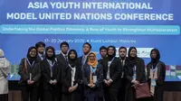 14 Pelajar Indonesia Unjuk Gigi di Asia Youth International Model United Nation