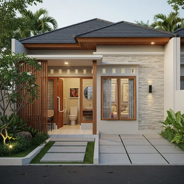9 Model Rumah Kecil untuk Lansia, Desain Aman dan Nyaman