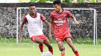 Skuad Persita jalani latihan jelang pertemuan kontra Persela Lamongan di BRI Liga 1. (Persita Media)
