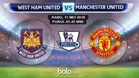 West Ham United vs Manchester United (bola.com/Rudi Riana)