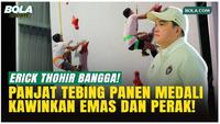 Erick Thohir Soroti Panjat Tebing Indonesia Kawinkan Emas dan Perak di SEA Games 2025