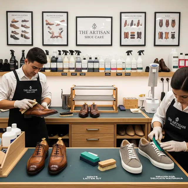 Laundry Sepatu Premium (Image by Gemini AI)