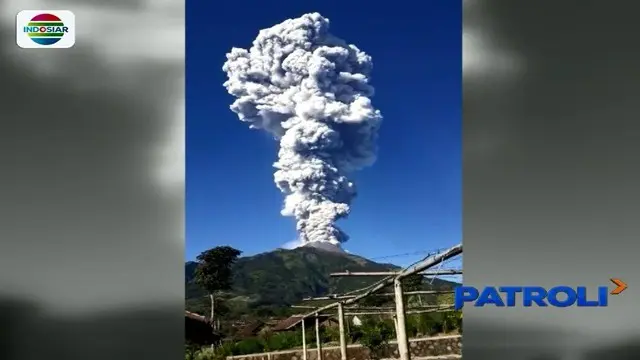 Usai Erupsi Gunung Merapi , Warga Sleman Diimbau Jauhi Zona Bahaya