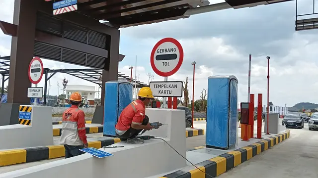 Jalan Tol Jogja-Solo-NYIA Kulonprogo segmen Prambanan-Purwomartani. (Liputan6.com/Maulandy)