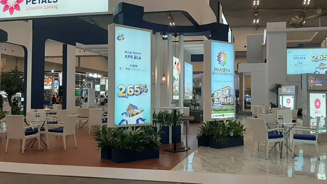 BCA Expoversary 2022 di ICE BSD Tangerang Selatan. gelaran ini berlangsung dari tanggal 24 Februari-27 Maret 2022.