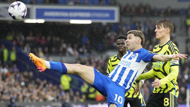 Julio Enciso - Brighton and Hove Albion vs Arsenal