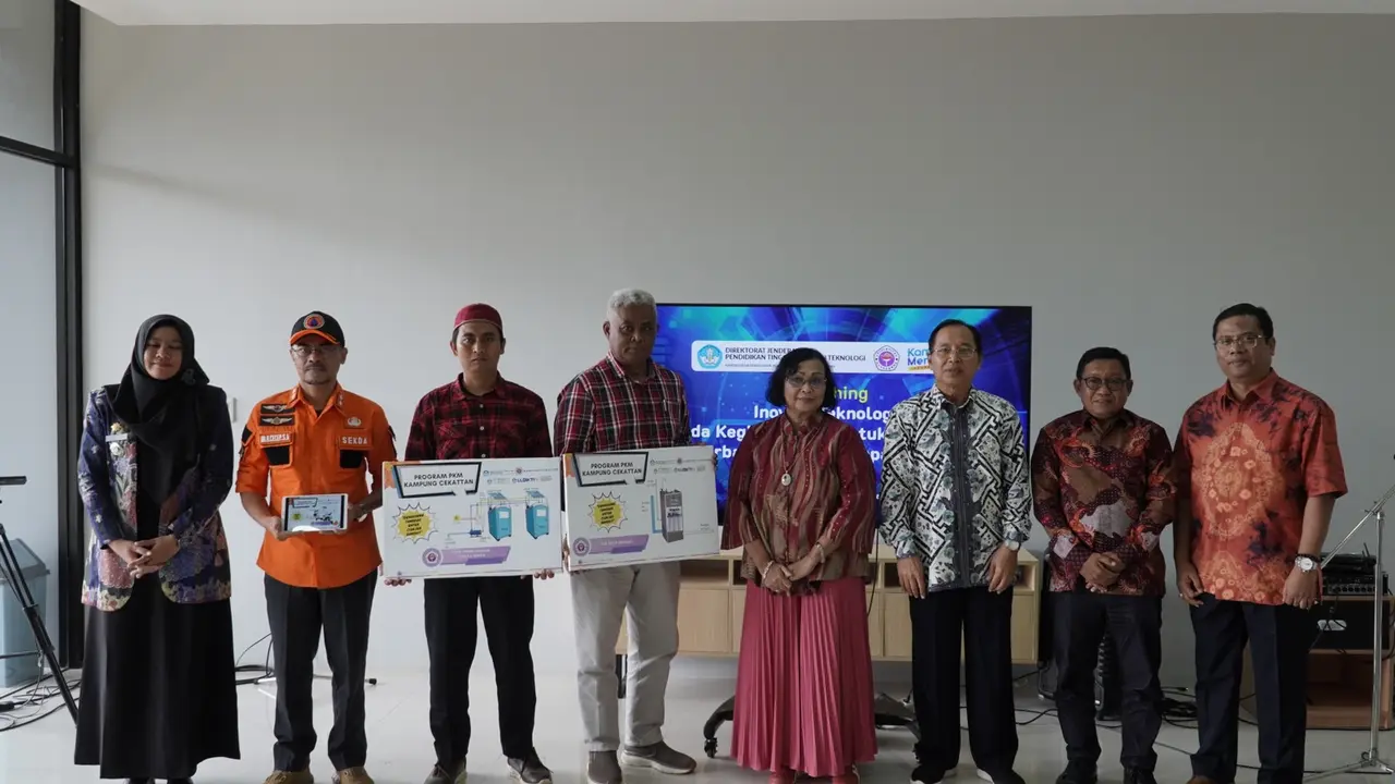 Penyerahan berbagai inovasi teknologi tepat guna Universitas Gunadarma kepada Pemerintah Kabupaten Cianjur. (Istimewa)