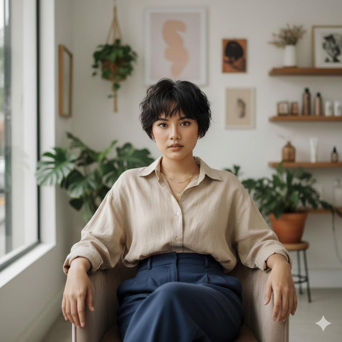 10 Model Rambut Wanita Pendek Cepak, Beri Kesan Stylish dan Praktis