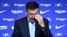 Kasus Barcagate yang melibatkan mantan Presiden Klub, Josep Maria Bartomeu terus bergulir. Hari ini rencananya akan digelar sidang di Pengadilan Tinggi Catalonia dan dihadiri oleh Josep Maria Bartomeu serta mantan penasehatnya, Jaume Masferrer. (AFP/Josep Lago)