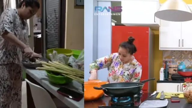 Seleb Wanita Saat Ngulek Sambal