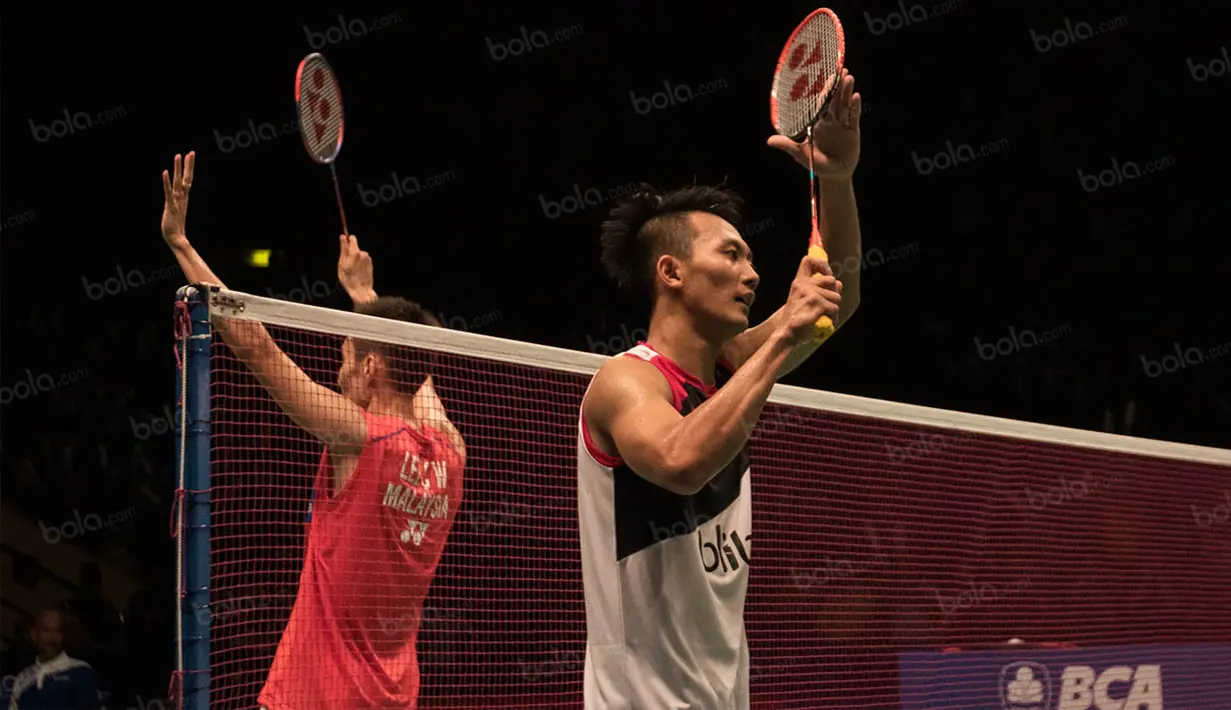 Meskipun kalah, Ihsan Maulana Mustofa, tetap mencatatkan hasil positif pada ajang Indonesia Open kali ini mengingat di usianya yang masih muda, dirinya sudah mampu menembus babak semifinal. (Bola.com/Vitalis Yogi Trisna) 