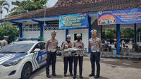 Uji Coba ETLE Drone Satlantas Polres Sukoharjo Bersama Ditlantas Polda Jateng (Dewi Divianta/Liputan6.com)