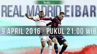 Real Madrid vs Eibar (Bola.com/Samsul Hadi)