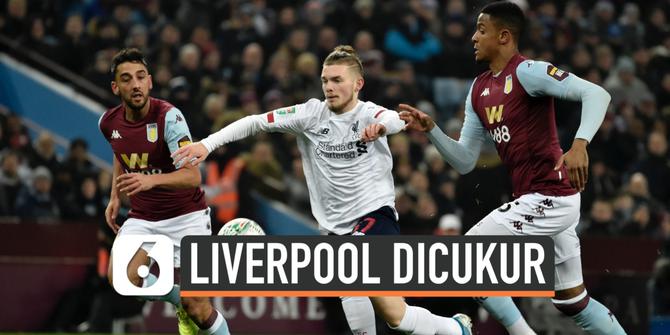 VIDEO: Liverpool Dicukur Aston Villa 0-5