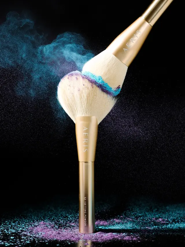 AERIS Beaute Golden Silk Brush Set