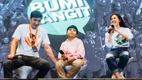 Peresmian Fans Club Rakyat Bumilangit di Indonesia bersama Abimana Aryasatya, Zaraex JKT48, Muzakki Ramadhan di Indonesia Comic Con, Jakarta, (12/10/2019) di Jakarta (dok Screenplay Films)