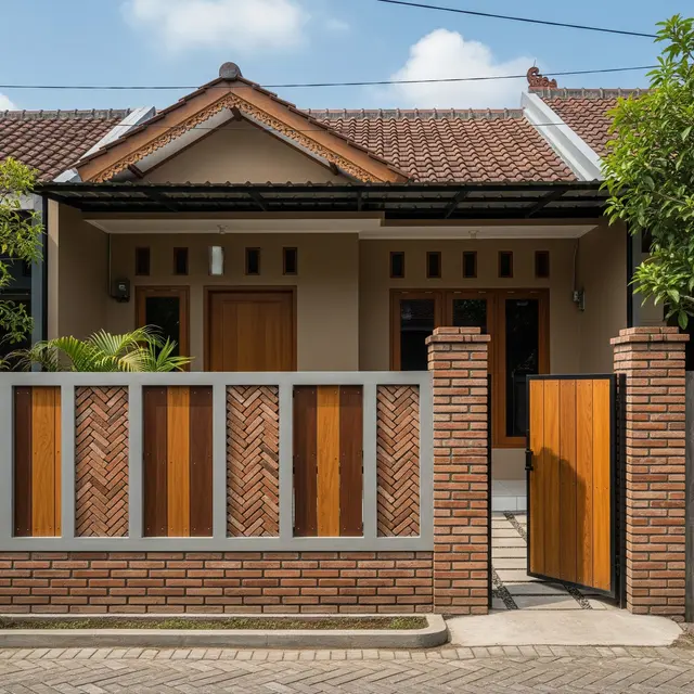 9 Kombinasi Material Pagar yang Membuat Rumah Terlihat Lebih Mahal dari Harga Aslinya